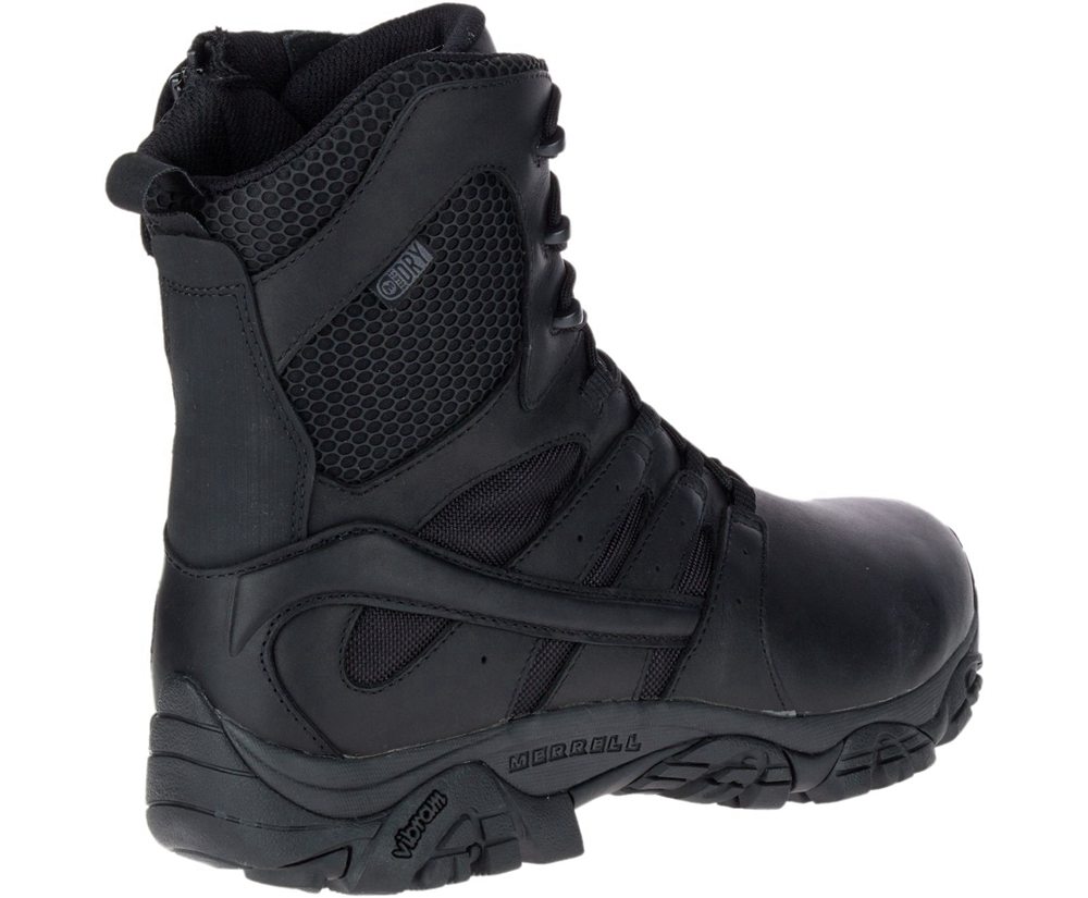 Botas Homem - Merrell Moab 2 8\" Tactical Response Waterproof - Pretas - SXD351472
